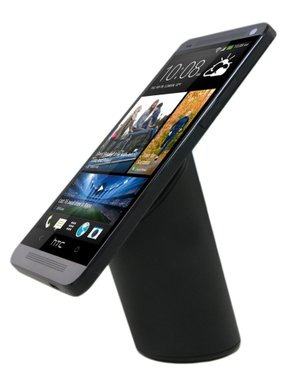 THEPHONESTAND in black with HTC phone